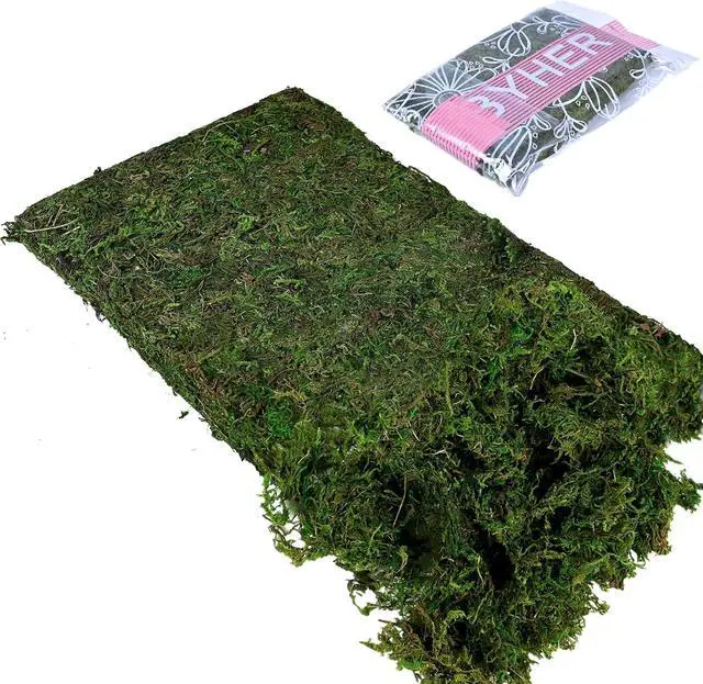 Alt view image 2 of 7 - Artificial Moss Fake Green Grass for Centerpieces Home Kitchen Garden Decor (3.5OZ, Fresh)