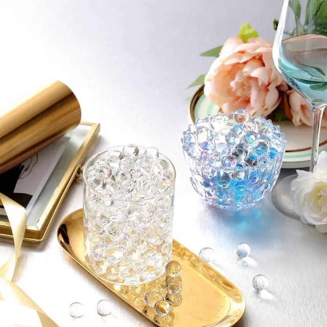 Alt view image 7 of 7 - 140,000 Clear Crystal Gel Beads for Transparent Vase Filler