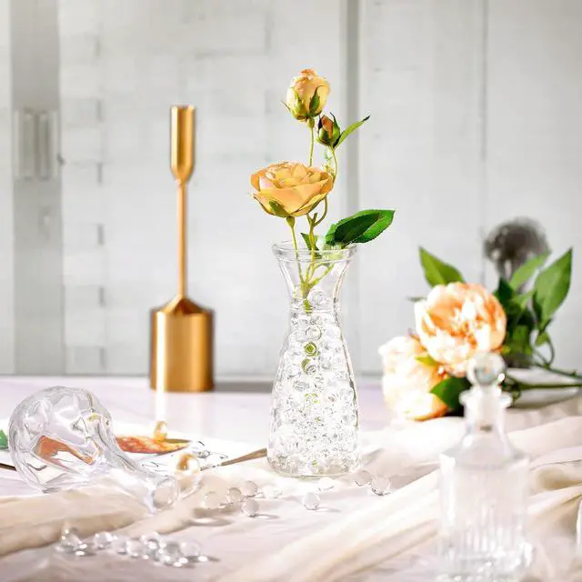 Alt view image 5 of 7 - 140,000 Clear Crystal Gel Beads for Transparent Vase Filler