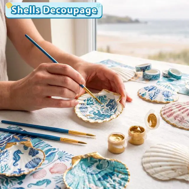 Alt view image 4 of 7 - 20Pcs 2-3 Inch Scallop Shells for Crafts