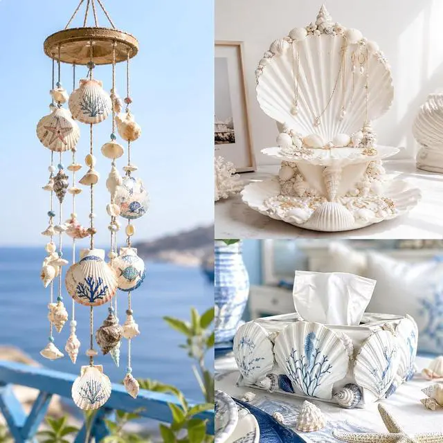 Alt view image 6 of 7 - 20Pcs 2-3 Inch Scallop Shells for Crafts
