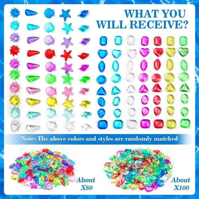 Alt view image 3 of 6 - 180 Pcs Sensory Bin Filler