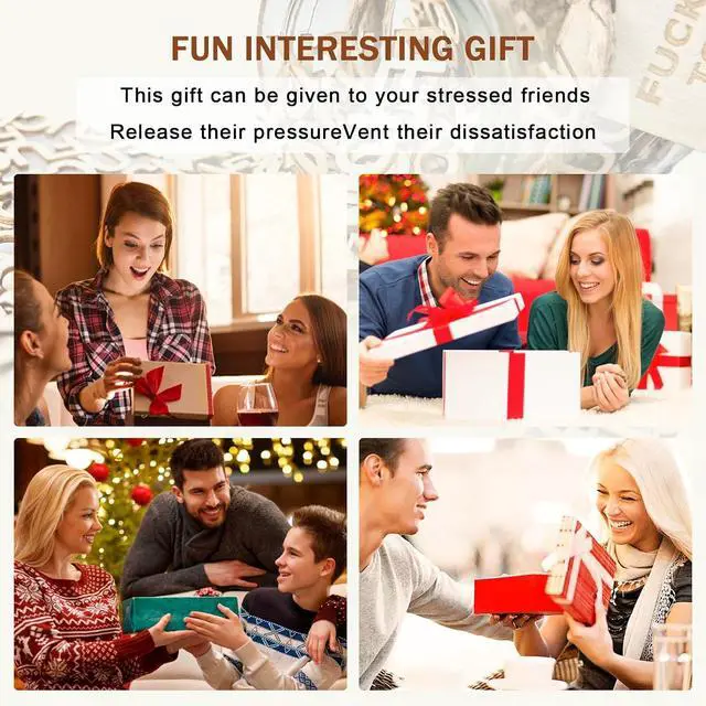 Alt view image 6 of 6 - F u cks to Gift Jar 9 OZ,200PCS,Funny Gag Birthday Gifts to Friend Women