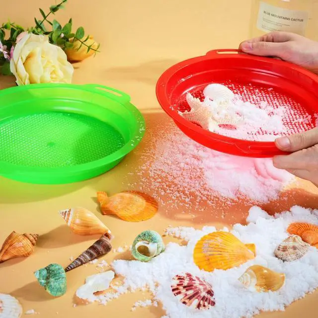 Alt view image 4 of 7 - Sand Sifters Sieve for The Beach Sand Toys Complete Gift Set Bundle