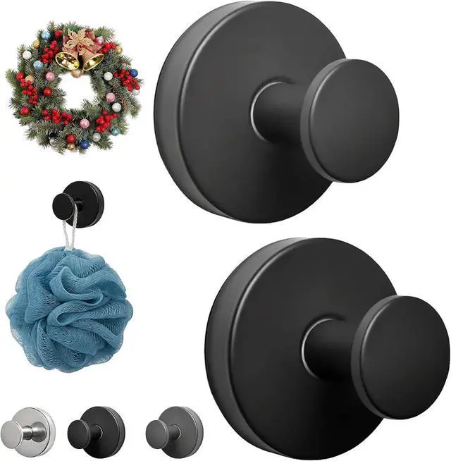 Main image of Wreath Hangers for Front Door 2 Pack for Glass Front Door
