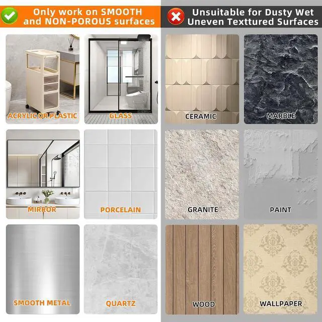 Alt view image 6 of 7 - Suction Cup Wreath Hanger, Upgraded Reef Hooks for Front Door, Glass Window, Over Door, Mirror & TileChristmas/Thanksgiving/Halloween/July 4th/Easter/Valentine/Spring/Summer/Fall (Walnut, 2 Pack)