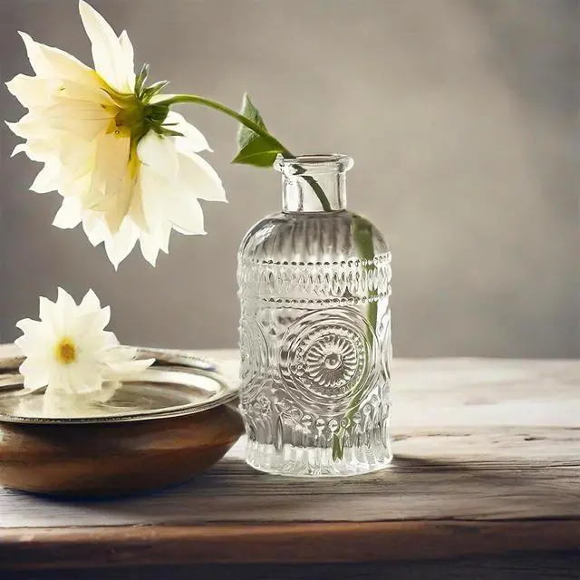 Alt view image 4 of 6 - TIWPAJS Propagation Vases for Plants, Bud Vases, Small Glass Vase for Flowers, Home Decor, Table Decor, Shelf Decor, Desk Decor, Office Decor