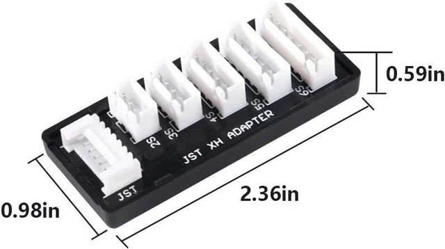 Alt view image 4 of 5 - ACEIRMC RC Product JST-XH-2-6S Lipo Battery Charge Balance Board, JST XH Board Balance Expansion Charger Adapter gor RC 6S LiPo Battery Charge (2pcs)