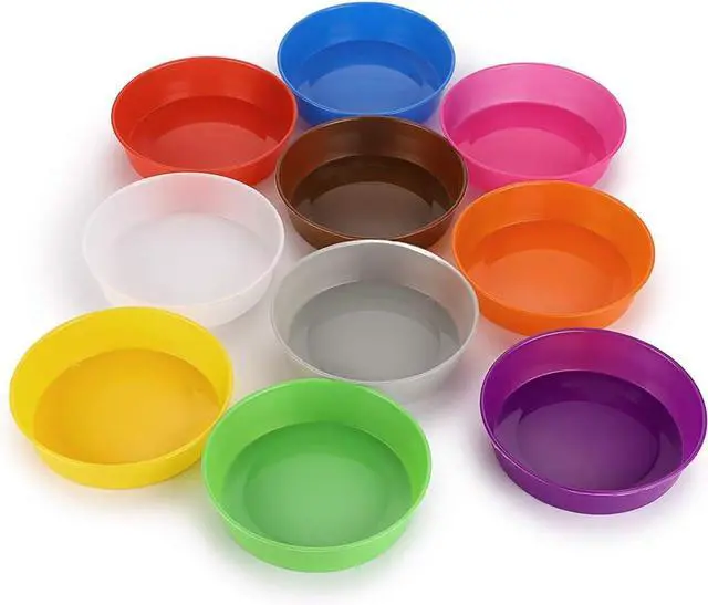 Alt view image 4 of 7 - BTSKY Plastic Sorting Bowls, Assorted Colors Set of 10 for Home Storage