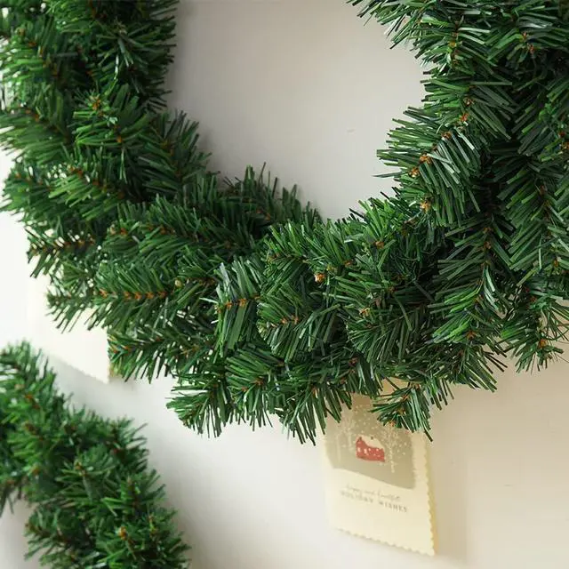 Alt view image 4 of 7 - Garland for Christmas, Christmas Twist Garland,1 Strands Premium Quality Artificial Vine Soft Greenery Decoration (54 Ft)