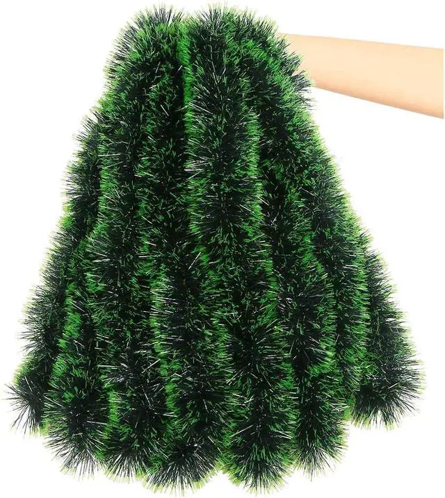 Alt view image 2 of 7 - CCINEE 33FT Christmas Garland,Artificial Greenery Pine Garland Decor for Mantle Stair Fireplace Home Party Decoration