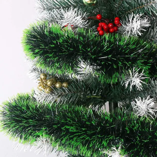 Alt view image 5 of 7 - CCINEE 33FT Christmas Garland,Artificial Greenery Pine Garland Decor for Mantle Stair Fireplace Home Party Decoration