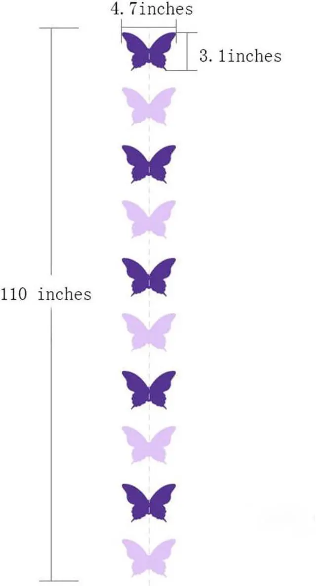 Alt view image 7 of 7 - Butterfly Decorations White Party Decorations Pack of 2