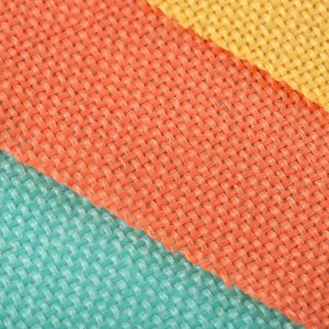 Alt view image 5 of 7 - Hestya 24 Pieces 15.7 Feet Colorful Pennant Flag Banner Imitated Burlap Bunting Banner Pastel Fabric Triangle Flag for Classroom Carnival Birthday Wedding Party and Festival Decoration (Soft Colors)