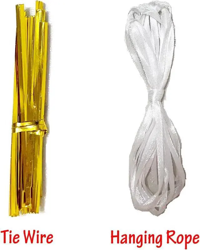 Alt view image 3 of 3 - 30pcs Paper Tassels Garland Banner Tissue Paper Tassels Red Tassel Garlands