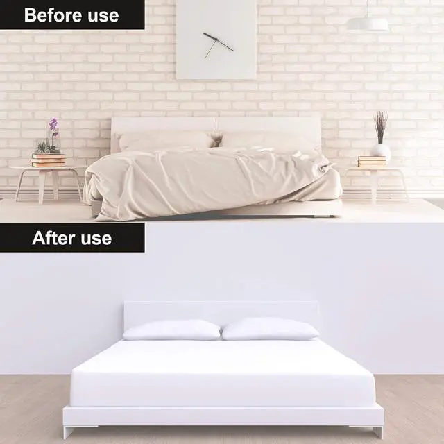 Alt view image 5 of 6 - Jetec 30 Pieces Plastic Head Double Pins for Bed Skirt Slipcover
