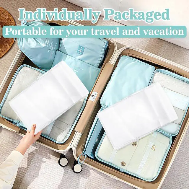 Alt view image 3 of 7 - MAQIHAN Disposable Sheets for Travel - Disposable Bed Sheets Queen Size