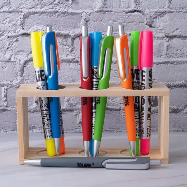 Alt view image 3 of 7 - BLIEVE - Aesthetic Highlighters and Gel Pens With Soft Ink and Chisel Tip, Bible Highlighters and Pens No Bleed, Dry Fast Easy to Hold, for Bible Journaling Planner School Supplies (COLORFUL)