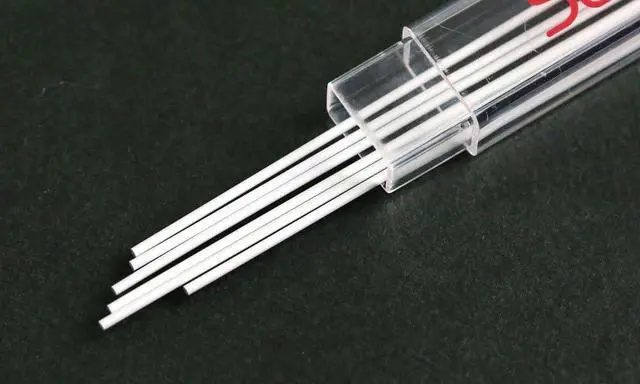 Alt view image 2 of 3 - Sewline Lead Refill White 6-Pack Ceramic Fabric Pencil Leads for Trio Mechanical Pencils