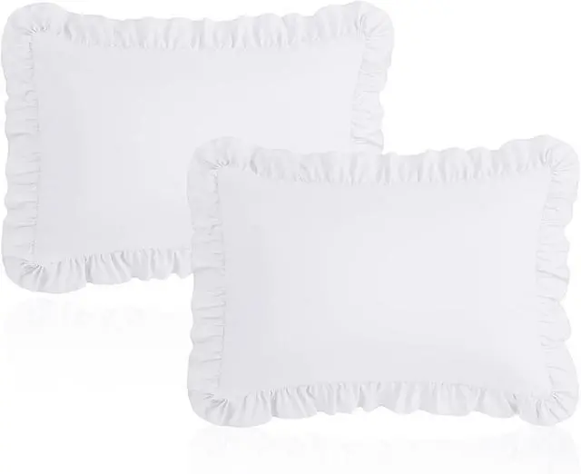 Alt view image 6 of 6 - 13"x18" Toddler Pillow Cases Set of 2, White