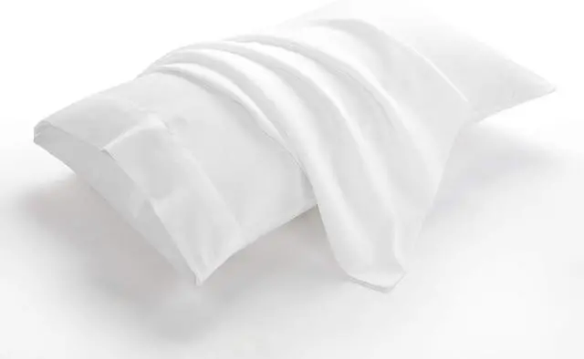 Alt view image 7 of 7 - EVOLIVE Standard Microfiber Pillowcases Set of 2, 20"x30" (White)