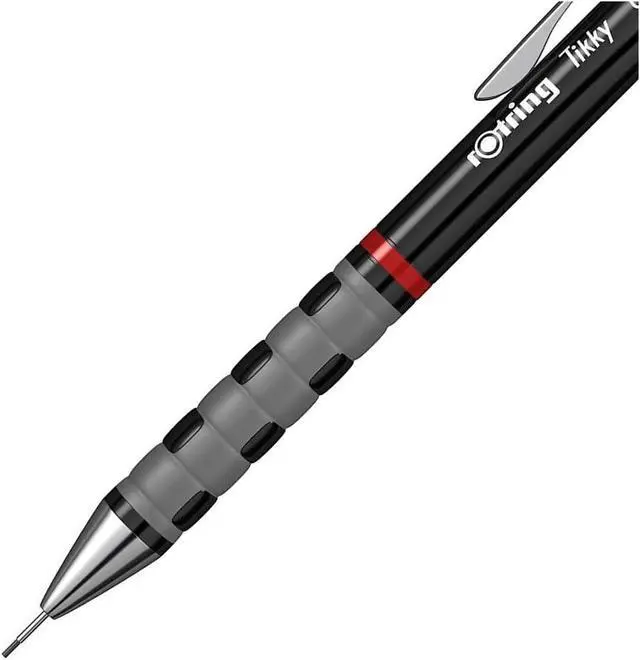 Alt view image 2 of 4 - rOtring Tikky Mechanical Pencil, 1.0 mm, Black