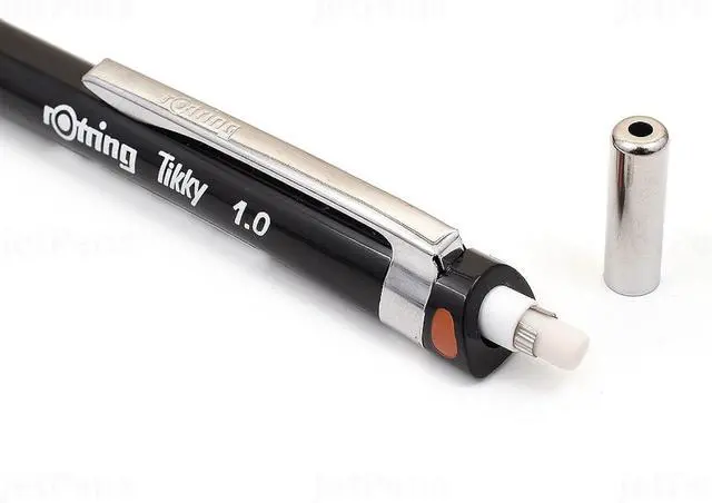 Alt view image 3 of 4 - rOtring Tikky Mechanical Pencil, 1.0 mm, Black
