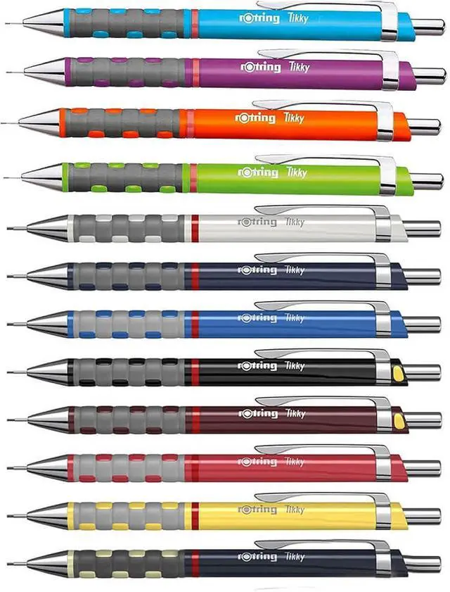 Alt view image 4 of 4 - rOtring Tikky Mechanical Pencil, 1.0 mm, Black