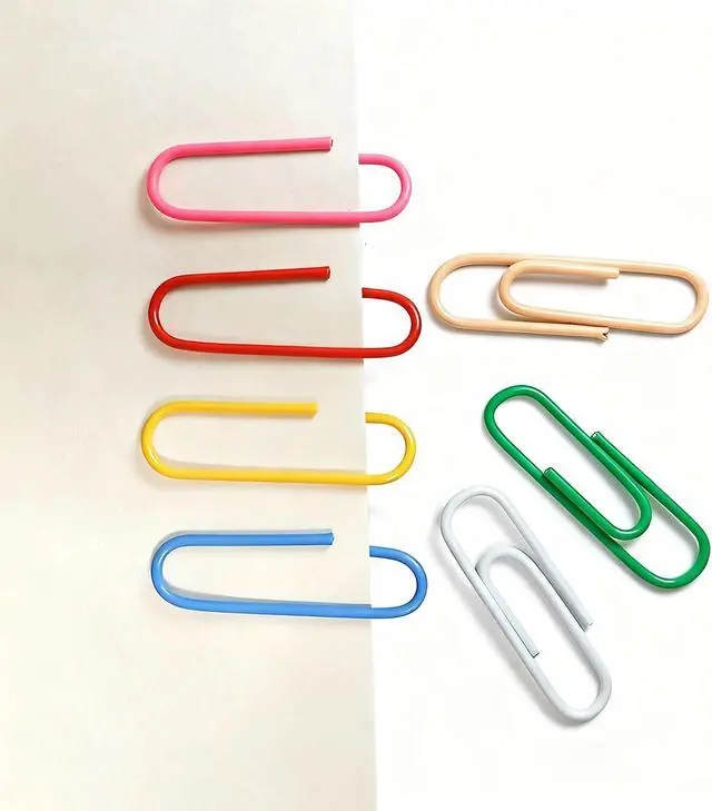 Alt view image 3 of 7 - Colored Small Paper Clips, 1000PCS, 1.1 Inch
