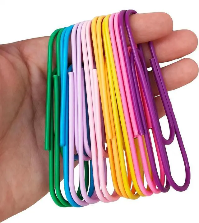 Main image of Large Paper Clips,40-Pack 4 Inches Jumbo Paper Clips
