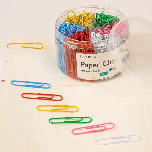 Alt view image 4 of 7 - Jumbo Paper Clips,265 PCS (2 Inch) Large Paperclips Colorful Clips for Paperwork Ideal for Home, School and Office Use Colored