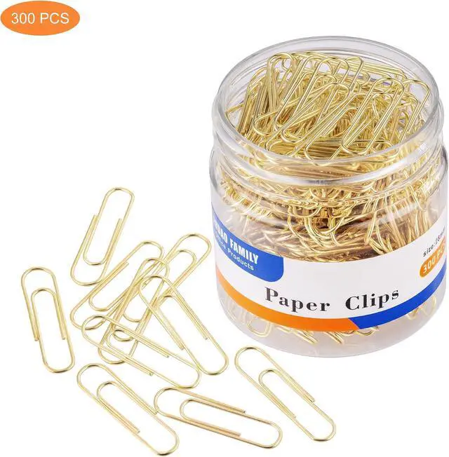 Alt view image 4 of 6 - Gold Paper Clips, 300-Count, 1.1 Inch (28mm) Small