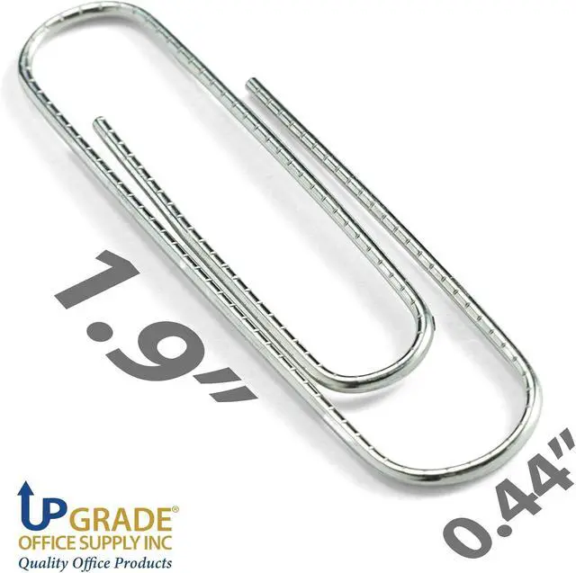 Alt view image 3 of 7 - Upgrade Office Supply Jumbo Paper Clips, 300 Count, 3 Boxes of 100, Made in USA