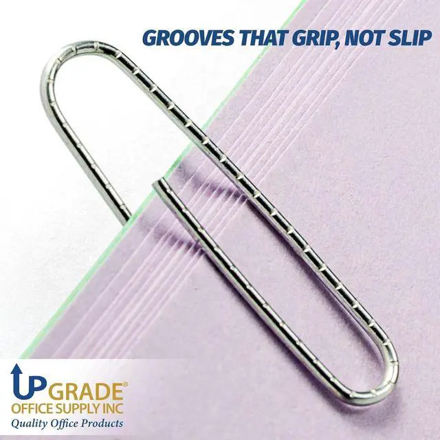Alt view image 5 of 7 - Upgrade Office Supply #1 Paper Clips, 600 Count, 6 Boxes of 100, Made in USA
