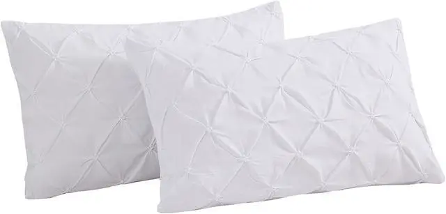 Alt view image 3 of 6 - Vaulia Standard Pillow Shams 20 x 26 Set of 2, White