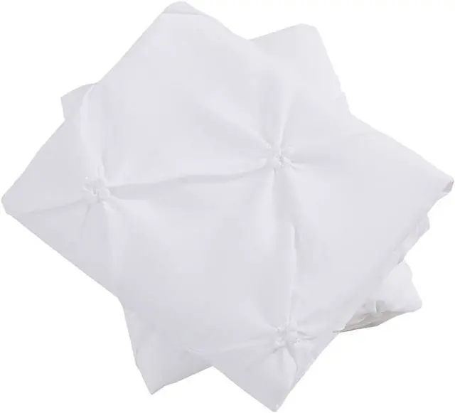 Alt view image 6 of 6 - Vaulia Standard Pillow Shams 20 x 26 Set of 2, White
