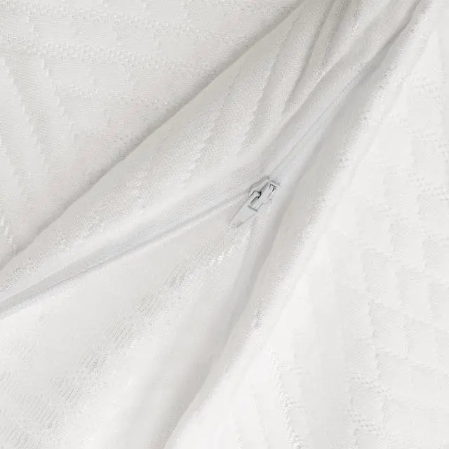 Alt view image 4 of 6 - Shatex Queen Size Pillowcase for Hair and Skin, 1 Pack Pillow Case 100% Viscose Bamboo - Soft, Breathable & Wrinkle-Free - White Cooling Pillow Cover with Hidden Zipper, 20x28 Inches