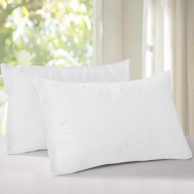 Alt view image 5 of 6 - Shatex Queen Size Pillowcase for Hair and Skin, 1 Pack Pillow Case 100% Viscose Bamboo - Soft, Breathable & Wrinkle-Free - White Cooling Pillow Cover with Hidden Zipper, 20x28 Inches