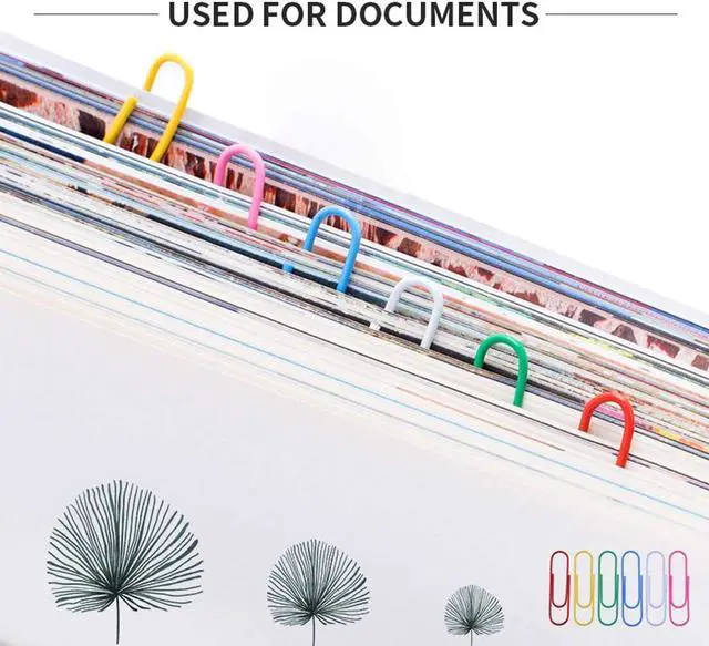 Alt view image 3 of 7 - Paper Clips, 40 Pack 4 Inches Mega Large Paper Clips