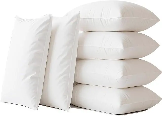 Alt view image 7 of 7 - Waterproof Pillow Protectors Standard 20x28 Inches 4 Pack with Zipper Fully Sealed Dust Moisture Sweat Proof Pillow Case Cover Protector Soft White (4, Queen 20x28)