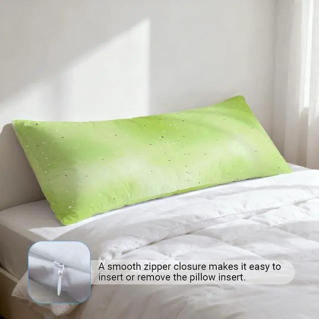 Alt view image 4 of 7 - Ultra Soft Body Pillowcase, Double-Sided Polyester Body Pillow Cover, Machine Washable Full Length Pillowcase for Bed & Sofa, Pillowcase Only