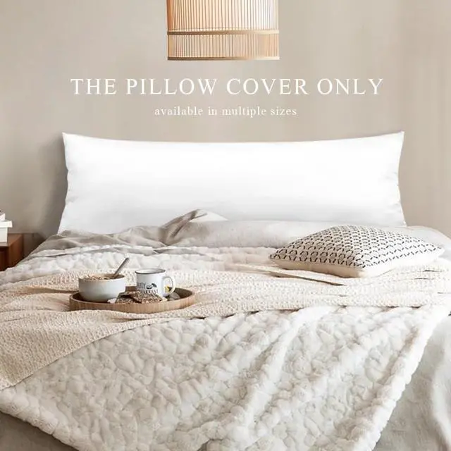 Alt view image 3 of 7 - Personalized Photo Pillowcase, Solid White, 20"x54"