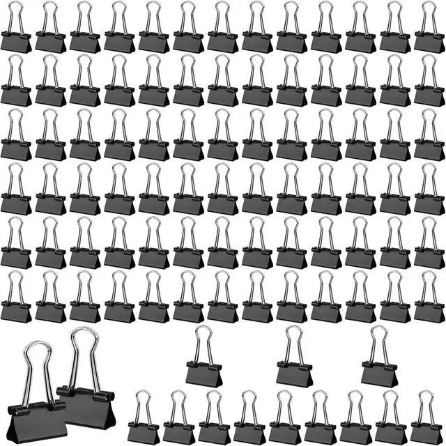 Main image of 180Pcs Small Binder Clips, Mini Binder Clips, Clips Office Supplies