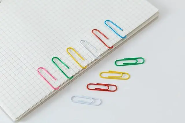 Alt view image 5 of 7 - 800 PCS Paper Clips and Binder Clips Medium Size, Colored Paper Clips for Office Supplies, Colorful and Durable, Use for School Home (Multicolored, 1.3 inch)