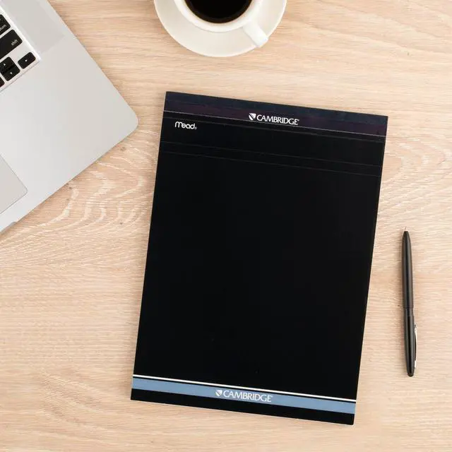 Alt view image 6 of 7 - Cambridge Notebook, Quad Ruled, 8-1/2" x 11", 80 Sheets, Writing Pad, Bookbound (59878)