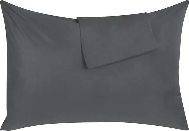 Alt view image 2 of 7 - Set of 2 Pillow Protectors with Zipper King Size, Pillow Covers