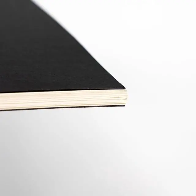 Alt view image 5 of 7 - DSTELIN 10 inch x 7.5 inch, 100GSM, Blank Spiral Notebook, 2-Pack, Soft Cover, Sketch book, 120 Pages / 60 Sheets, (Black)