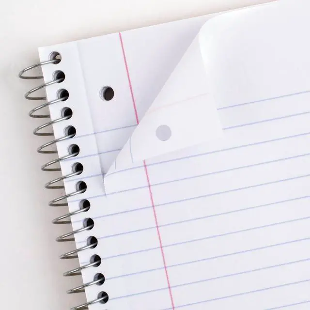 Alt view image 2 of 6 - Mead Spiral Notebook, 6 Pack, 1 Subject, College Ruled Paper, 7-1/2" x 10-1/2", 70 Sheets per Notebook, Assorted Bright Colors (830050-ECM)
