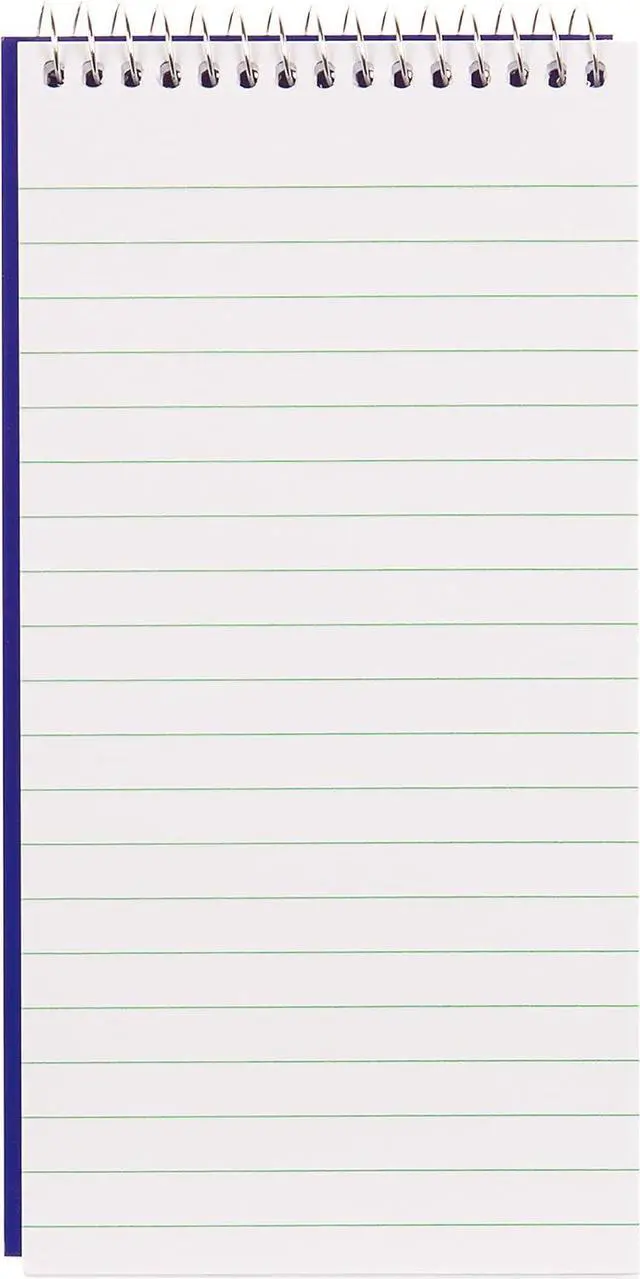 Alt view image 3 of 6 - Blueline Reporter Notebook / Note Pad, 4 x 8 inches, 160 Pages / 80 Sheets (AT8B)