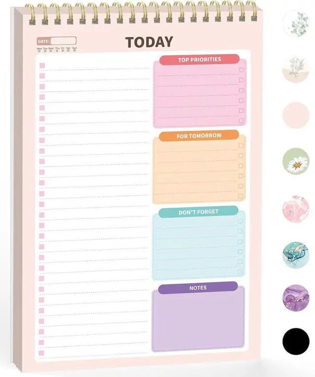 Main image of Forvencer To Do List Notepad (6.5 x9.8), To Do List Notebook for Work